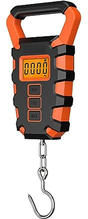 Peson Electronique, Balance de pêche numérique 50Kg/10g avec règle de poignée de poisson balances étanches for bagages pesant balance suspendue Steelyard,pour Home Farm Factory(A2)