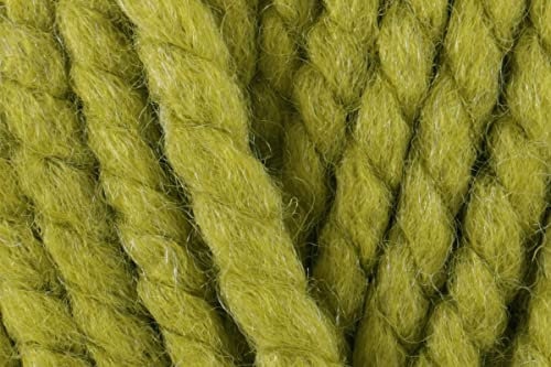 Cygnet Seriously Super Chunky Crochet Yarn 100% Acrylic Knitting Wool for Bags, Scarves, Wraps, Hats, Stylish Garments Accessories - 100g Ball - 3877 - Meadow Green - Single (1 Ball)