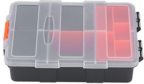 Joyzan Componenti Scatola Portaoggetti, Scatole di Assortimento Per Accessori Piccole Parti Con Scomparto Separatore Regolabile Rimovibile Organizer Conservazione Attrezzi Viti Chiodi Rivetti Bulloni