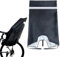 HoaaiGo 1 Stück Regenschutz kindersitz Fahrrad, Fahrradkindersitz Fahrradsitz Regenschutz, Abdeckung Fahrradkindersitz, Universal wasserdichte Abdeckung für Kinder Fahrrad Hinten (Schwarz)