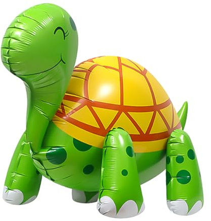 Bluelves Schildkröte Luftballon,4D Hahnrei Folienballons Stehend,XXL Schildkröte Luftballon Helium Kindergeburtstag,Schildkröte Aluminiumfolie Tiere für Mädchen Geburtstag Party Deco