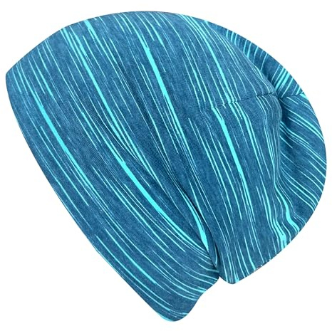 Wollhuhn Boys/Girls Shorties Beanie/Beanie Hat/Knitted Hat/Children's Hat Comfortable Many Designs Jersey Double Layer Lined Transitional Periods (Eco Fabrics/Organic) 2024202401, Lines