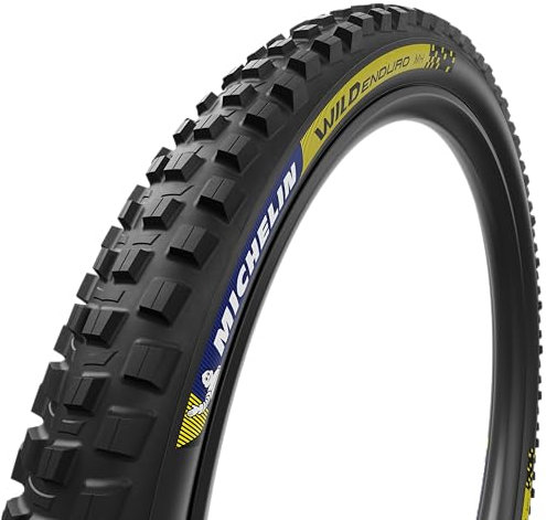 MICHELIN Unisex Adulto Wild Enduro Mh Racing Line Pneumatico Blu/Giallo 29 X 2.5 (63-584) Bike, Schwarz, Sizes