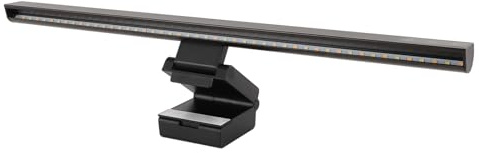 Lampada per Monitor del Computer, Barra Luminosa con Schermo di Controllo Touch Dimmerabile USB da 16,5 Pollici per la Cura degli Occhi, Scrivania da Gioco Salvaspazio