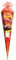 ROTH Schultüte groß Disney Pixar Cars 85 cm - Folie, 6-eckig, Tüllverschluss, ROT(H)-Spitze - Zuckertüte Disney Pixar Cars Schulanfang