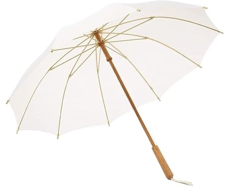 GAOJUNAN Umbrella Windproof Strong Straight Handle Umbrella Bamboo Long Handle Umbrella Windproof Umbrella Gift Umbrella Waterproof Umbrella