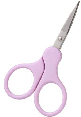 Hemobllo Forbici per Modellare Sopracciglia Inossidabile e per Acciaio in Resistenti alla Ruggine, Leggere Precise Rifinire Donna Utilizzo Quotidiano