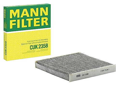 MANN-FILTER CUK 2358 Innenraumfilter/Kabinenluftfilter - Pollenfilter mit Aktivkohle - für Pkw + Transporter