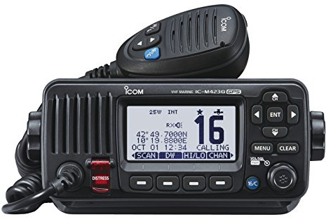 ICOM M423G Marine VHF-radio med DSC och integrerad GPS
