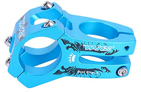 Vástago de icleta Corto de Manillar, 31.8mm Potencia para icleta Montaña Elevador de Vástago de Manillar Bar Stem Tallo de Barra para icleta de Carretera Ciclismo BMX Fixie Gear