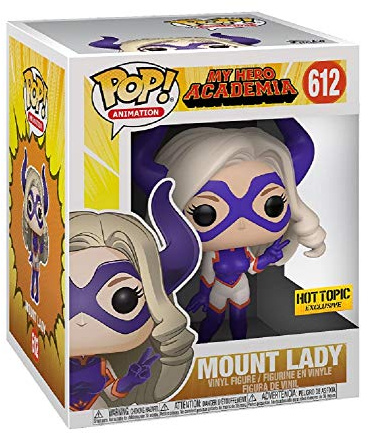 Funko pop Animation 612 My Hero Academia Mount Lady Hot Topic Exclusive