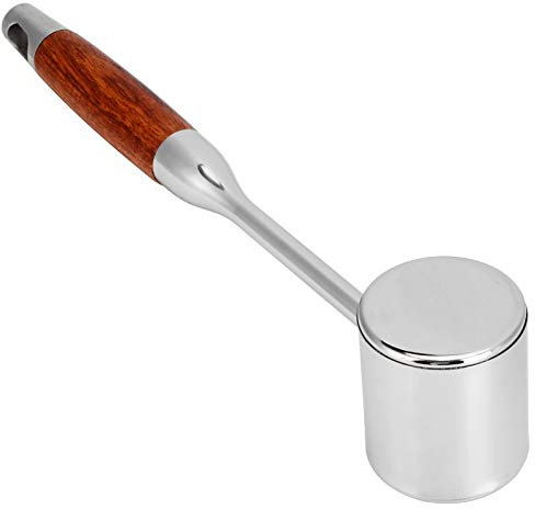 Meat Mallet, Meat Tenderizer 5x5.7cm Dubbelsidigt k?tt Mallets Hammer Dubbelsidigt k?tt Tend Meat Pounder f?r Tenderizing Flatening and Pounding Meat
