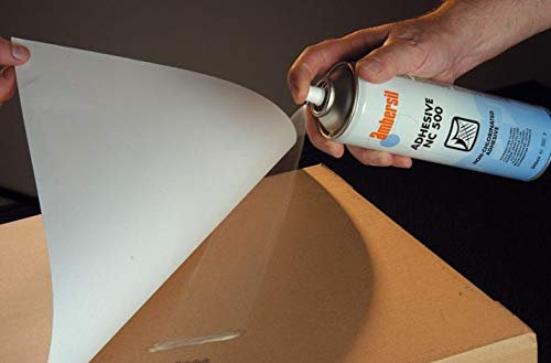ADHESIVO NO CLORADO EN SPRAY Pegamento IDEAL para AUTOMOCIÓN (1 BOTE, SPRAY AMBERSIL/500 ML) (5)