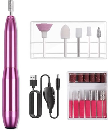 Yominerr Set di strumenti elettrici per incisione USB, per manicure, metallo, plastica, gioielli, vetro, strumento per incisione