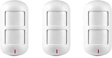 Système de sécurité domestique Alarme Intelligente Sans Fil, 3 Pièces, Détecteur Intelligent, Double Capteur Immunitaire For Animaux De Compagnie, Compatible Avec L'alarme Domestique