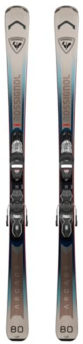 Rossignol Arcade 80Β° Xpress - All Mountain Skis with bindings for Men and Women