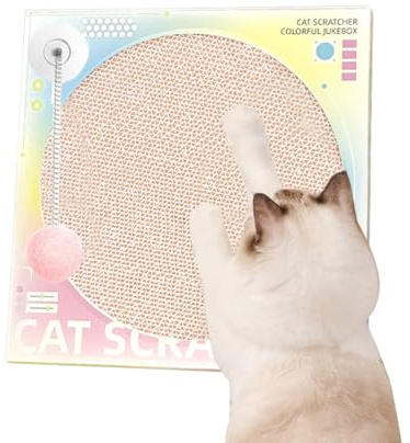 Kartong kattskrapa - möbelklotter | klassisk mintleksak, reptålig matta för kattungar, möbelskydd för