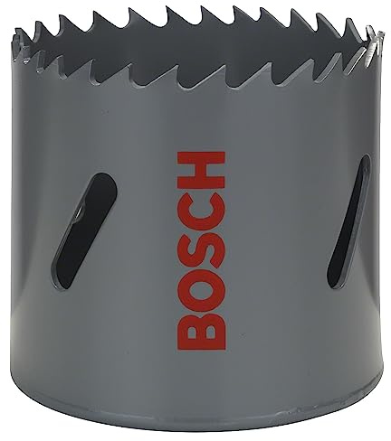 Bosch Professional 1x Sierra de corona HSS bimetálica para corte suave (en distintos materiales, Ø 54 mm, accesorios para taladro)
