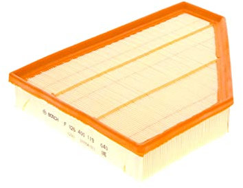 Bosch S0119 Car Air Filter - Separates Particles from the Air Intake - Moisture-resistant plus High Tensile Strength