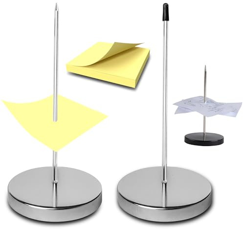 Pinchos para Notas 2Pcs | Porta Comandas Hosteleria | Pincho para Tickets | Pincha Papeles | Soporte Notas - Pincho Tickets Datafono | Pincho Escritorio | Soporte Notas | Oficina Accesorios