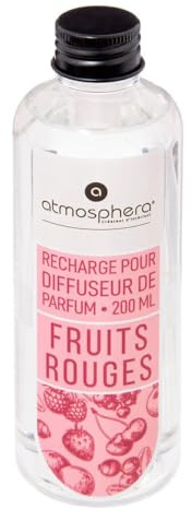 Atmosphera Créateur d'intérieur - Recharge de Diffuseur de Parfum 200ml Fruits Rouges