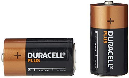 Duracell - Plus C, confezione da 2