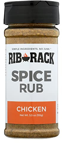 Rib Rack Spice Rub, Chicken, 5.5 Oz (Pack of 6)