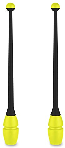 DRUNA Mazas Engarzables de Tecnocaucho Indigo 36 cm (Negro-Limón)