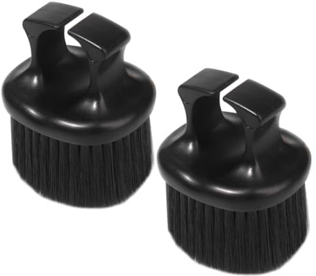 2 st Retro oljeborste for män Skäggborste Hårborste for hårborttagning Bärbar skäggborste Knogborste for män Skäggvårdsborste Skäggborste for män Frisörtillbehör Knuckle Beard Hårborste/987