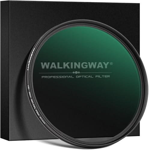Walking Way 77mm MC CPL Circular Polarizing Filter, Ultra Slim, Multi-Coated Professional Lens Filter with High-Definition Optical Glass for Reducing Reflections and Enhancing Contrast