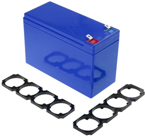 Bärbart ABS-batteriskydd säkert batterihölje passar för 32650/32700 batterier
