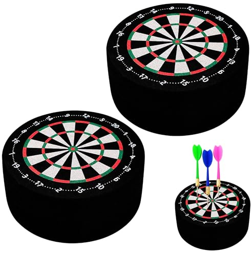 Darts Accessories-2Pcs 10cm Dart Holder Stand,Mini Darts Station Storage Gifts for Men,Dartboard stand Personalised Space-Saving Dart Base Station for Steel or Soft Tip Dart Home & Club Use