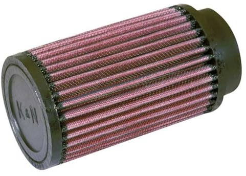 K&N High-Flow Original Lifetime Universal Clamp-On Air Filter: High Performance, Premium, Washable: Flange Diameter: 2.5 In, Filter Height: 6 In, Flange Length: 0.625 In, Shape: Round, RD-0720