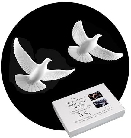 Home Alone 2 Doves Pair Authentic REPLICAS USA Made Direct from John Perry who Created Them for The Movie