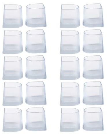 Healifty Protector De Tacón Alto Transparente Para Zapatos De Baile Latino 10 Pares Cubierta Antideslizante Resistente Al Desgaste Tamaño L Protección Para Tacones
