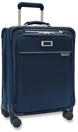 Briggs & Riley Baseline Rollkoffer, Marineblau, 21 Global Carry-On