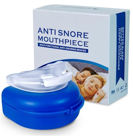 XFSRG Gouttiere Dentaire Bruxisme Protecteurs Buccaux Réglable Protege Dent Bruxisme Mouth Guard for Grinding Teeth Clenchingg Anti Ronflement Gouttières Occlusale Pour Un sommeil confortable(Bleu)