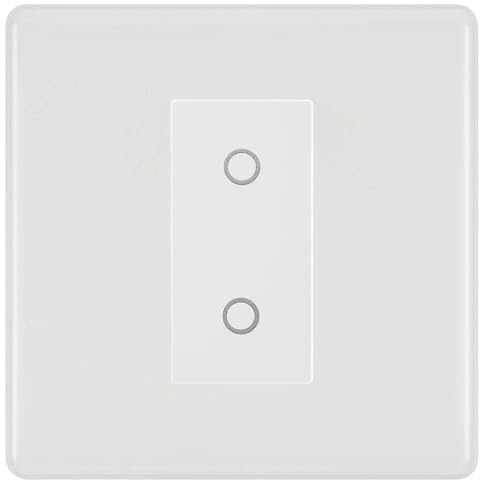 BG Nexus White Moulded Single Master Touch Dimmer Switch