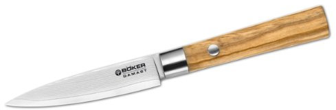 Böker Couteau d'office Damas Olive