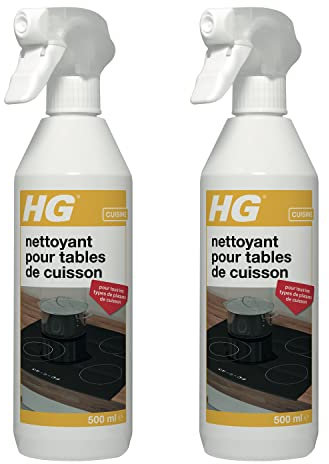 HG detergente per Koch campi, per la quotidiana pulizia, 500 ml, 2 pcs