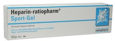 HEPARIN-RATIOPHARM Sport Gel 50 g