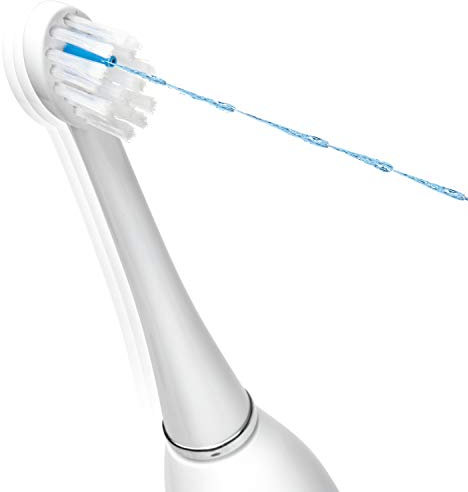 Waterpik Sonic Fusion Bürstenköpfe, Ersatzköpfe für die Sonic-Fusion Elektrische Zahnbürste mit integrierter Munddusche, 2er-Pack (SFRB-2EW)