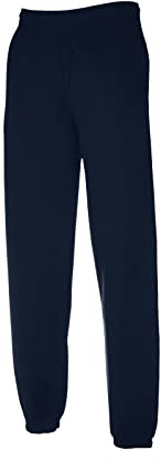 Fruit of the Loom Men's Sports Trousers (XXL, 1x Deep Navy Elastic + 1 HL Purchase Notepad)