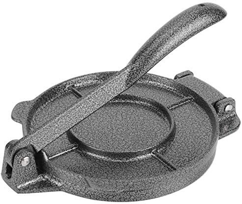 Presse à Tortillas de 6,5 Pouces, Fabricant de Tortillas en Alliage D'aluminium, Presse à Tortillas à la Farine, Presse à Tacos, Presse à Rotis, Presse à Pâte, Outils de Pressage de la Pâte à Tortilla