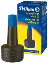 Pelikan stämpelfärg 4K, utan missfärgning, 28 ml, blå