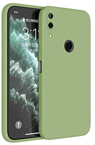 Topme Coque pour Huawei P Smart Z/Honor 9X (6.59 inches) Etui Housse, Protecteur de Peau en Silicone TPU - Vert Matcha