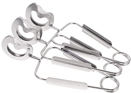 Ciieeo 3stücke Schneckenzange Einfache Handhabung Für Servieren Von Schnecken Und Schalentieren Langlebig Und Hygienisch Für Zuhause Und Gastronomie