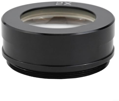 Obiettivo da 42 mm per microscopio stereo con lente di Barlow, migliora la tua immagine con diverse opzioni di ingrandimento (2X)