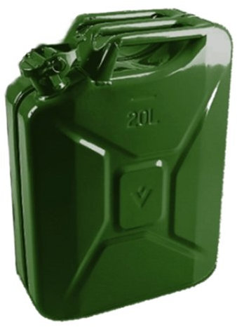 20 Litre Green Jerry Can for Fuel Petrol Diesel etc
