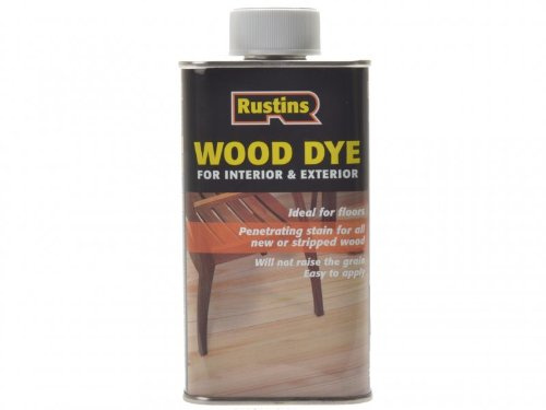 Rustins Wood Dye Medium Oak 250ml